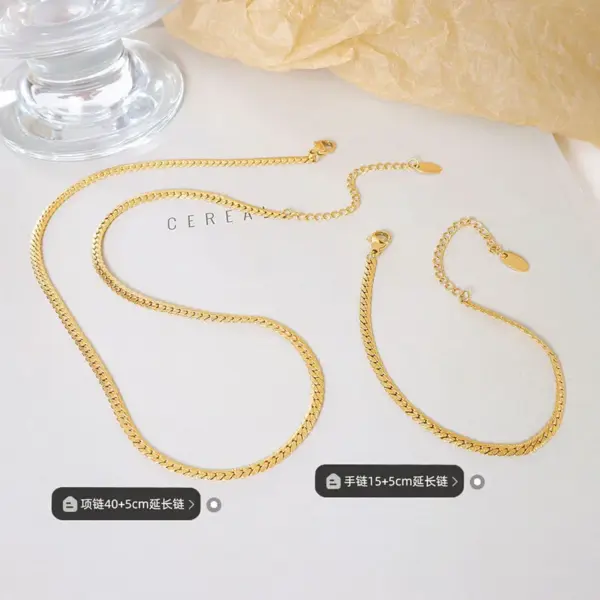 oly-11c553afb72b9717e68f5863856c869a Wholesale PVD Coated 18K Gold Plated 18K Gold 304 Stainless Steel Fashion