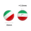 oly-11ca0b31813c59de621ac5dd17a76754 Wholesale Creative 16mm color-blocked straight-hole round dopamine beads DIY handmade mobile phone chain keychain