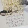 Wholesale Copper Brass Simple Style Letter Pendant Necklace
