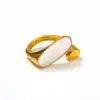 Wholesale Ion Plating (IP) 18K Gold Plated Geometric Rectangle 304 Stainless Steel Lady Novelty Streetwear Waterproof Non Tarnish Open Rings