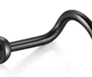 5-Word Curved Rod Black Black Diamond