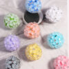Wholesale DIY Daisy Flower Ball Polymer Clay Straight Hole Beads