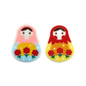Matryoshka doll [silicone beads] (randomly sent or contact us for notes)