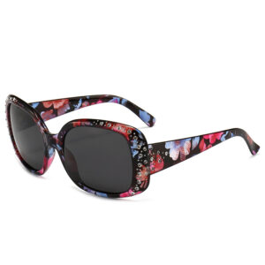 C5 flower frame black and gray piece