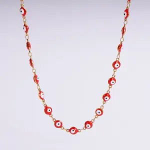 Necklace [Red] / Single Necklace 45 5cm