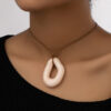 oly-1236eacd55d4fc995551487ea9049205 Wholesale Glass Sun Cross Geometric Pendant Rope Necklace