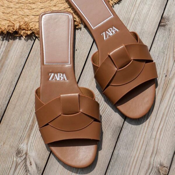 oly-123d1192b20dee47c6e41cbde4a3d5cd Wholesale Cross-Border Large Size 2025 Summer New Women's Slippers Exrt Cross Flats Sandals Simple and Versatile Slippers