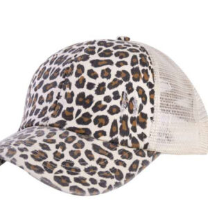 Leopard print beige / Without label