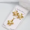 Wholesale Floral Design Pearl Imitation Stainless Steel 304 Necklace Earring Set Women's Casual Holiday Modern Style Jewelry Accessories