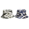 oly-127fff2e6e0cebf10bd57bc2c460b1f5 Wholesale Cross-border e-commerce Amazon best selling camouflage double-sided basin hat spring and summer travel sun protection sun hat men's and women's fisherman hat