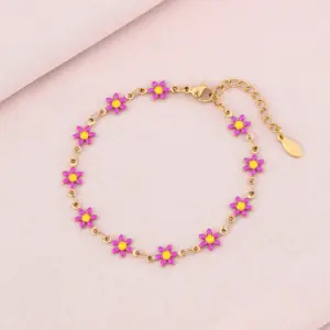 Purple Bracelet (Gold)