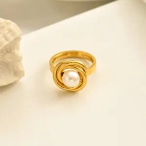 Gold-Ring 7#