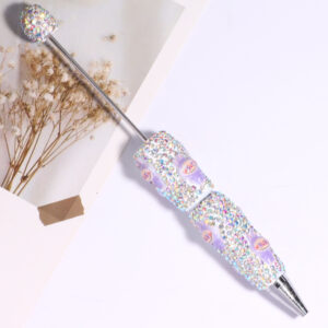 Purple labubu standing pose