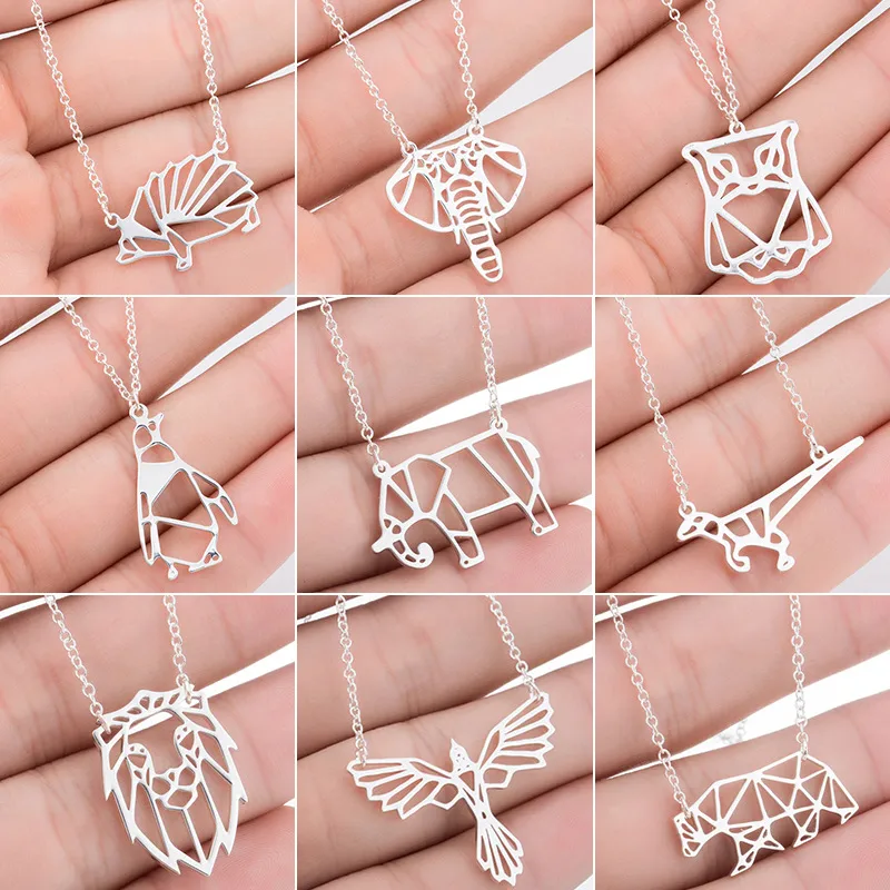Wholesale Jewelry Fashion Hedgehog 201 Stainless Steel 18K Gold Plated Plating Stainless Steel Necklaces