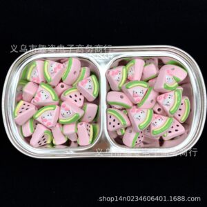 Wholesale Cartoon watermelon loose bead bead bead