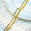 Wholesale PVD Coated 18K Gold Plated Round 304 Stainless Steel Simple Style Commute Waterproof Non Tarnish 304 Stainless Steel Bracelets