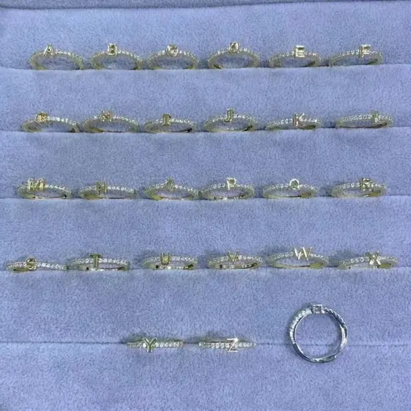 Copper 18K Gold Plated Plating Copper Rings