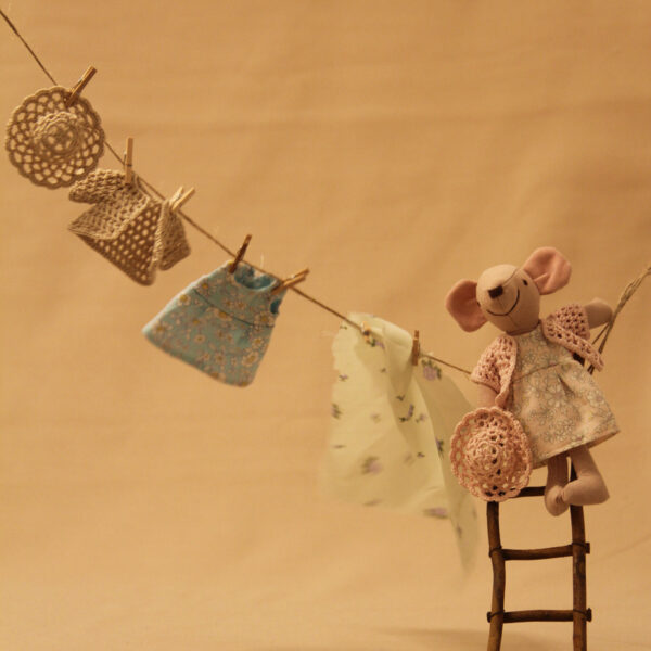 Wholesale 12 points doll Maileg mouse clothes bjd doll accessories toy doll sweater coat + hat set