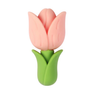 Pink 3d tulip