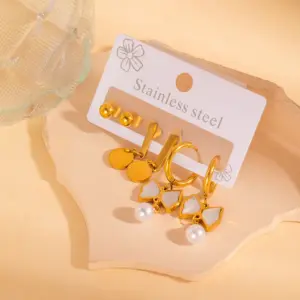 Bow Earrings (High Quality Titanium Steel Gold Plated)