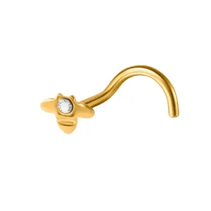 Gold / Rod Thickness * Rod Length 0.8x7mm