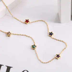 4mm Indian Agate Poke / 19cm