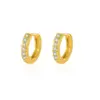 Wholesale Geometric Multicolor Copper Fashion Earrings