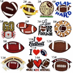 Rugby cloth patch set 15 pieces