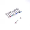 316L Stainless Steel Ear Cartilage Rings & Studs Geometric Waterproof Non Tarnish Surgical Steel Women'S