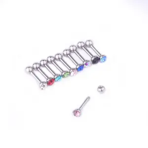 316L Stainless Steel Ear Cartilage Rings & Studs Geometric Waterproof Non Tarnish Surgical Steel Women'S