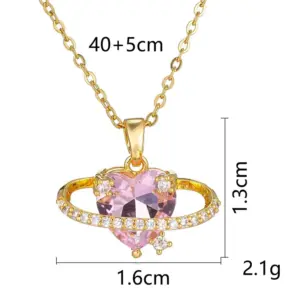 Pink Saturn-Gold