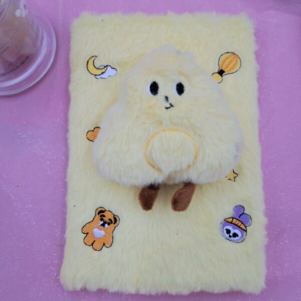 Wholesale New Cute Plush Planner Notebook Cartoon 3D Doll Diary Handmade