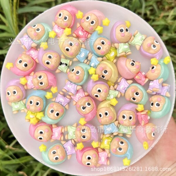 oly-131a66a1adf769e3011d9ff9b037cfa3 Wholesale DIY silicone baby doll beaded crafts with through holes - OLY Exclusive