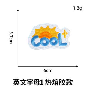 Hot melt glue*english letters 1
