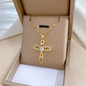 G333 Titanium Steel Chain Copper Pendant