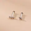 1 Piece 316L Stainless Steel Lip Rings Geometric Waterproof Non Tarnish Surgical Steel