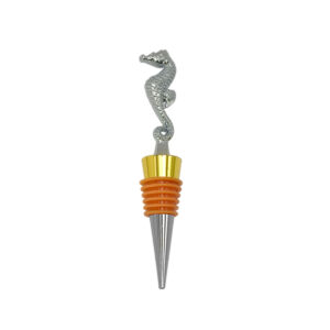 Haima dual-color electroplated orange peel wine stopper