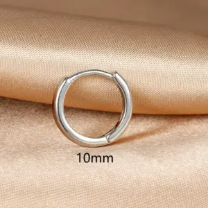 Y10078-10mm Silver-1PC