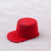 Wholesale Mini flannel baseball cap doll props small size peaked cap diy headwear hairpin accessories decorative cap