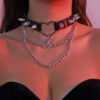 Wholesale Rock Black Sexy Sweet Cool Choker Necklace