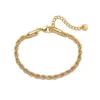 Wholesale Elegant Simple Style Solid Color Stainless Steel Bracelets In Bulk