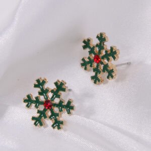 13. Green Snowflake