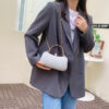 Wholesale texture exquisite simple western style small bag lock buckle shoulder chain messenger bag