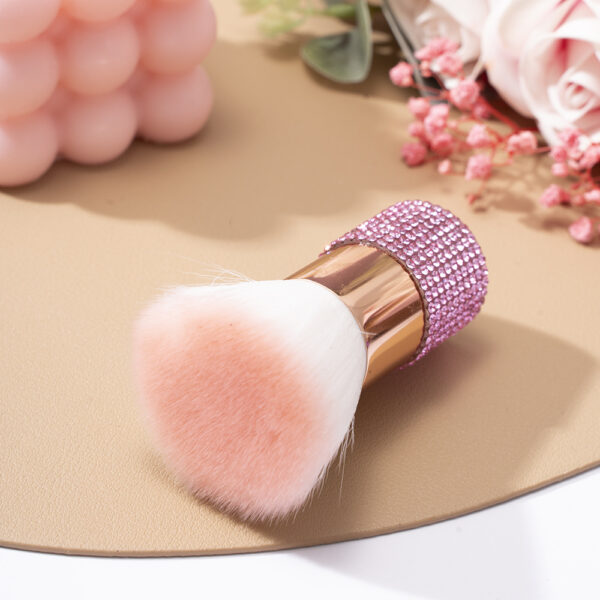 Wholesale Cross-border diamond high-level multi-functional hot selling single nail tools nail cleaning nail dust powder brush