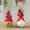 Wholesale Shengyuan New Resin Christmas Gnome Doll Santa Claus Snowman Resin Christmas Decoration Ornaments