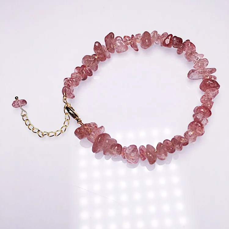 Wholesale Women'S Crystal Healing Irregular Bracelets Healing Crystals Jewelry