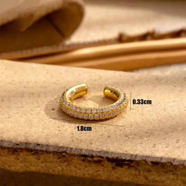 1 Piece French Style Simple Style Korean Style V Shape Heart Shape Lock Plating Inlay Copper Zircon Drop Earrings