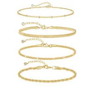 Gold Silver Four-Piece Set