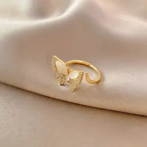 Z0042 Opal Butterfly / Adjustable Opening