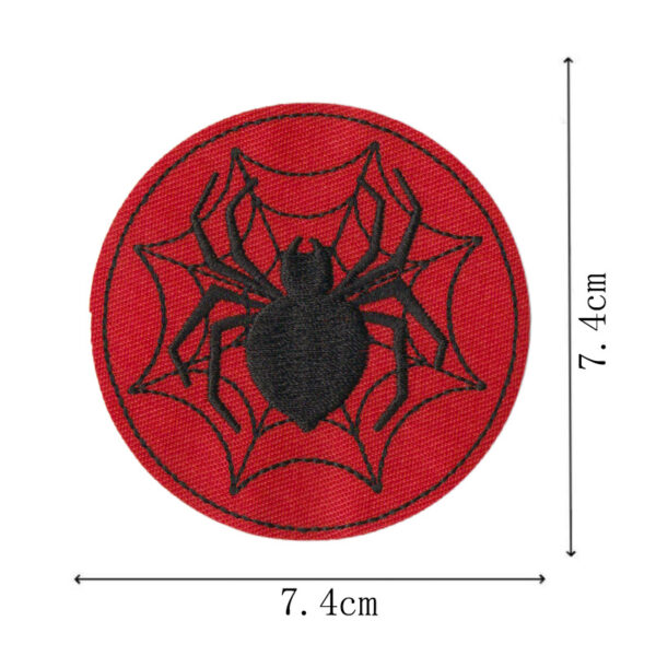 Wholesale Cartoon Red Spider Embroidery Cloth Sticke Patch